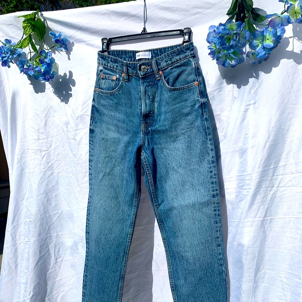 Zara denim size 2